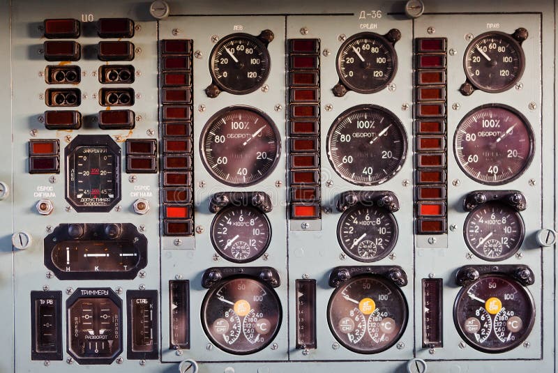 Airplane Flight Instruments Stock Photo Image of number, airplane