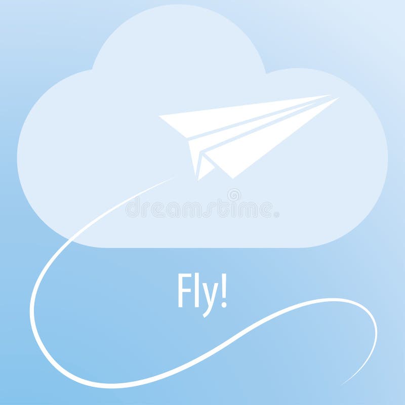 Airplane royalty free illustration