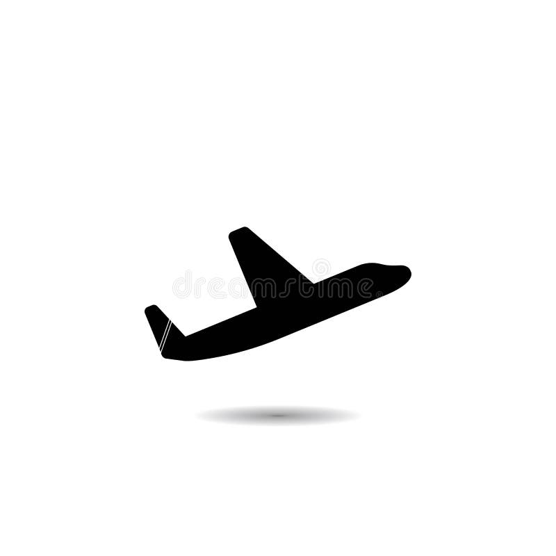 Airplane icon vector illustration