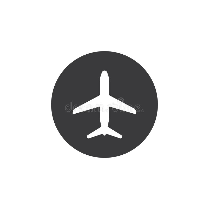Airplane icon vector illustration