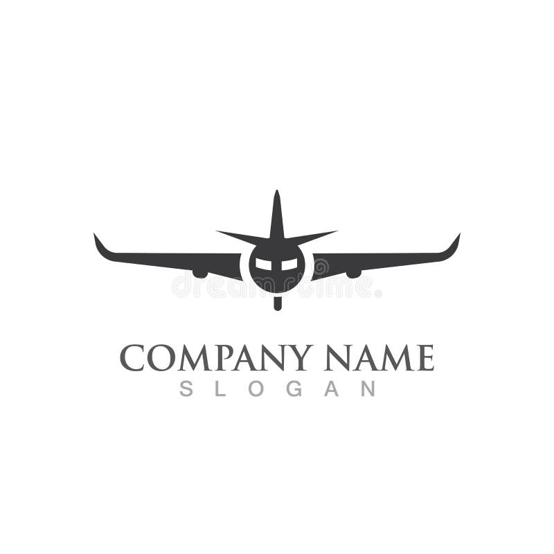 Airplane Fly Logo and Symbols Vector Template Stock Vector ...