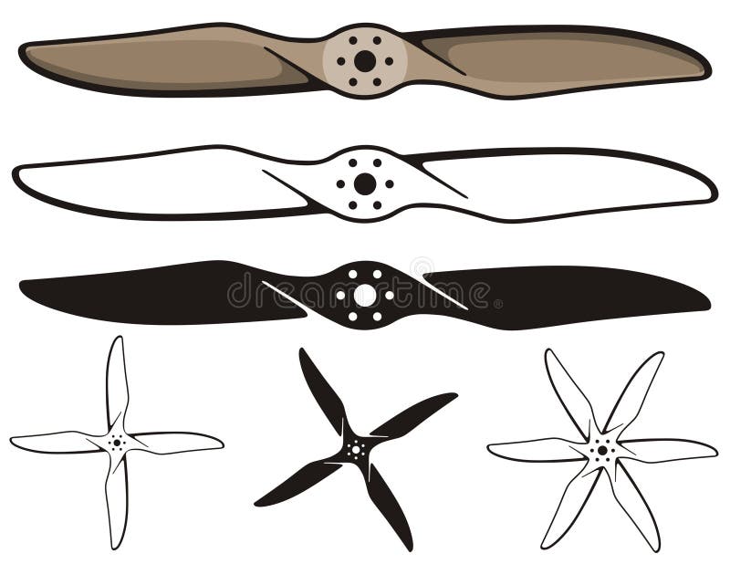 Airplane propellers