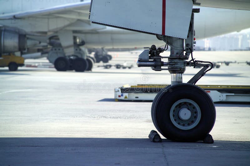 Airplane's Wheel Royalty Free Stock Images Image 11331809