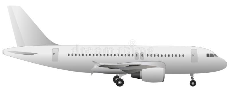 Airplane vector stock illustration