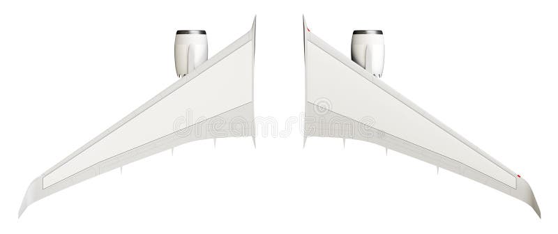 Airplane wings stock illustration. Image of aeroplane - 33299337