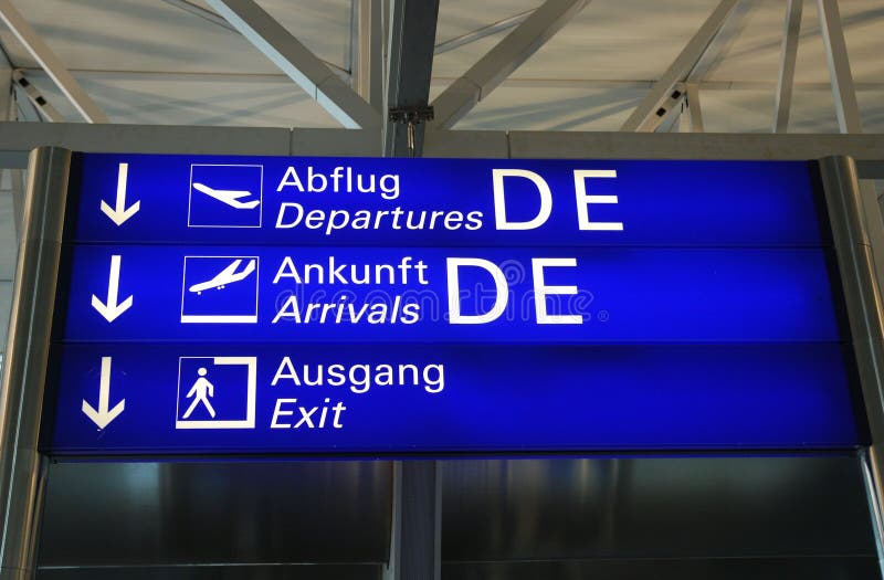 192 Departure Sign German Airport Stock Photos Free & RoyaltyFree Stock Photos from Dreamstime