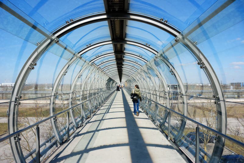 Airport corridor