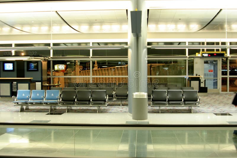 Airport Gates Boarding Area Stock Image Image of plane, seat 1738251