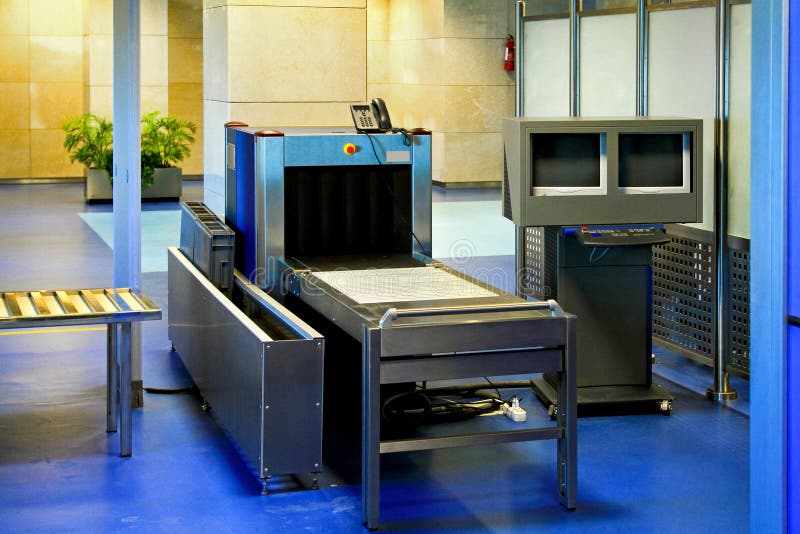 Airport metal detector stock photo. Image of risk, departures 14456846