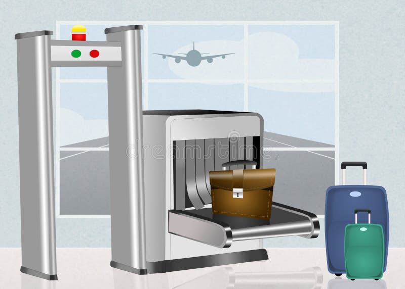 Airport Scanner Security Stock Illustrations 1,790 Airport Scanner