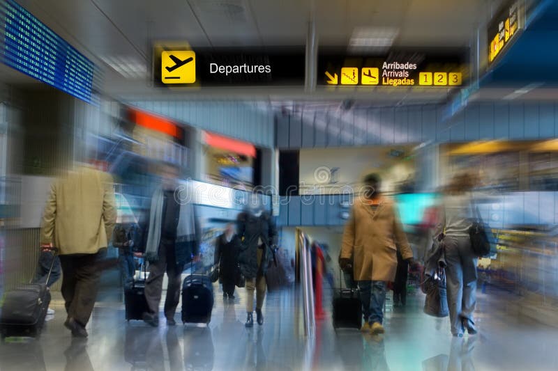 Airport Terminal stock image Airport Terminal stock image