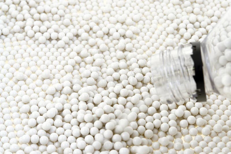 Airsoft white pellets stock image. Image of pellets, plastic 19782603