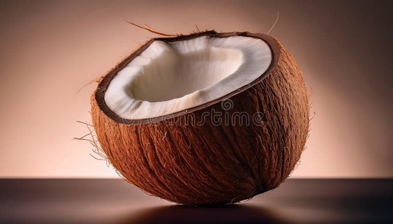 Aislamiento del coco saludable y fresco libre illustration