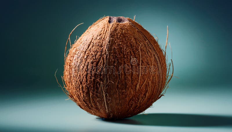 Aislamiento del coco saludable y fresco stock de ilustración