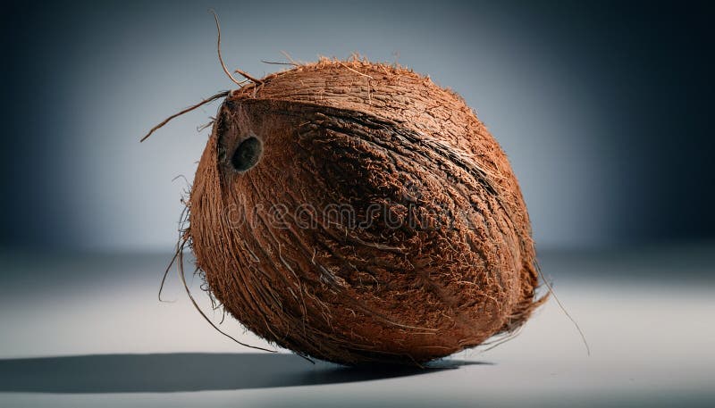 Aislamiento del coco saludable y fresco stock de ilustración