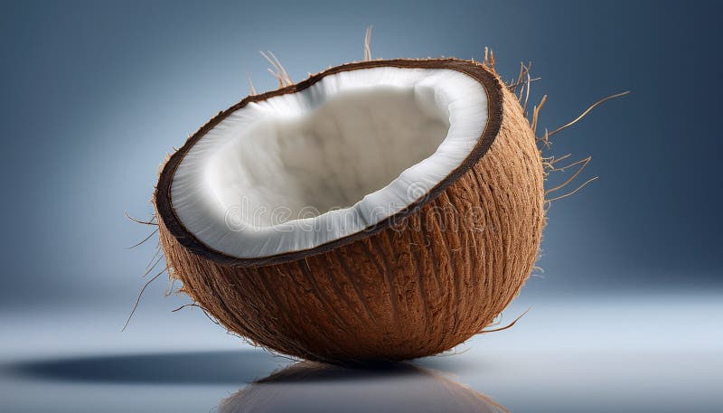 Aislamiento del coco saludable y fresco libre illustration