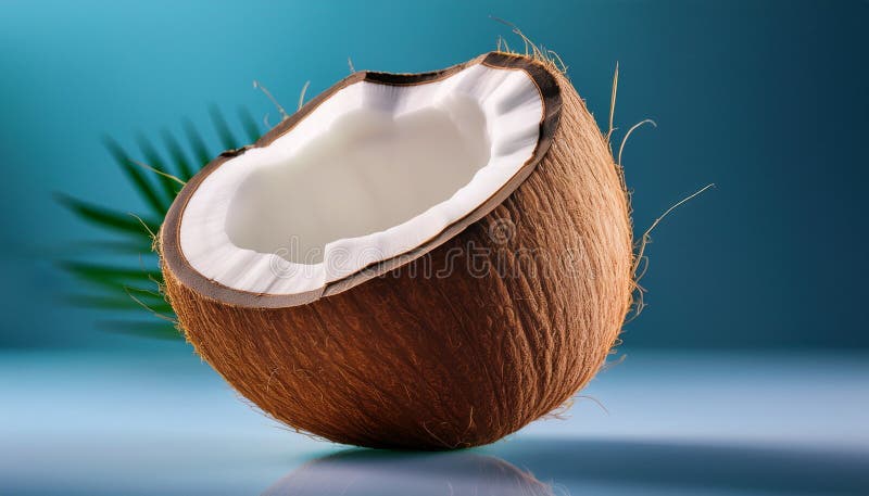 Aislamiento del coco saludable y fresco libre illustration