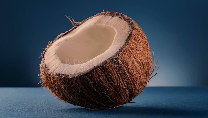 Aislamiento del coco saludable y fresco stock de ilustración