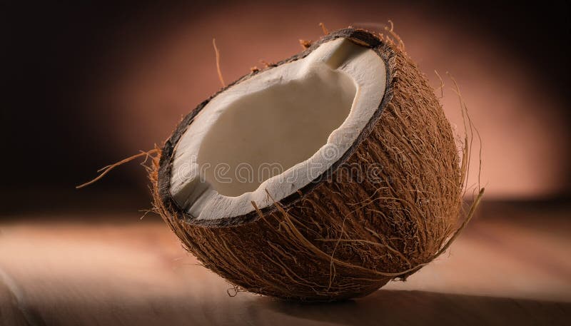 Aislamiento del coco saludable y fresco libre illustration