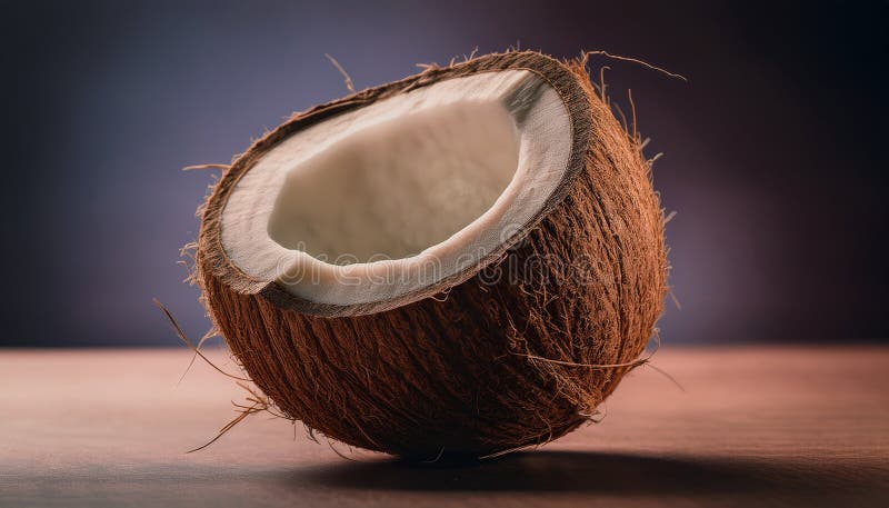 Aislamiento del coco saludable y fresco libre illustration