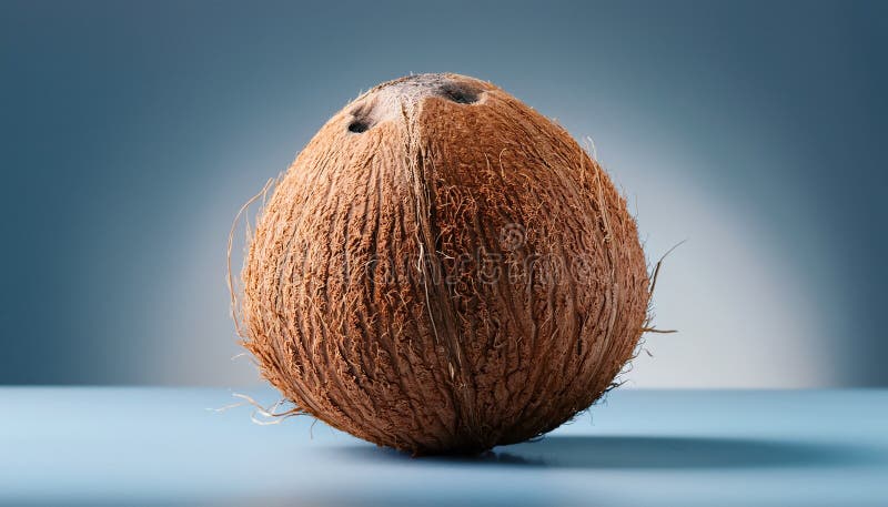 Aislamiento del coco saludable y fresco stock de ilustración