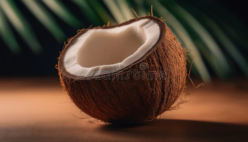 Aislamiento del coco saludable y fresco libre illustration