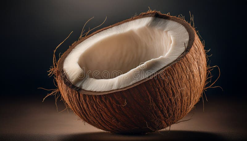 Aislamiento del coco saludable y fresco libre illustration