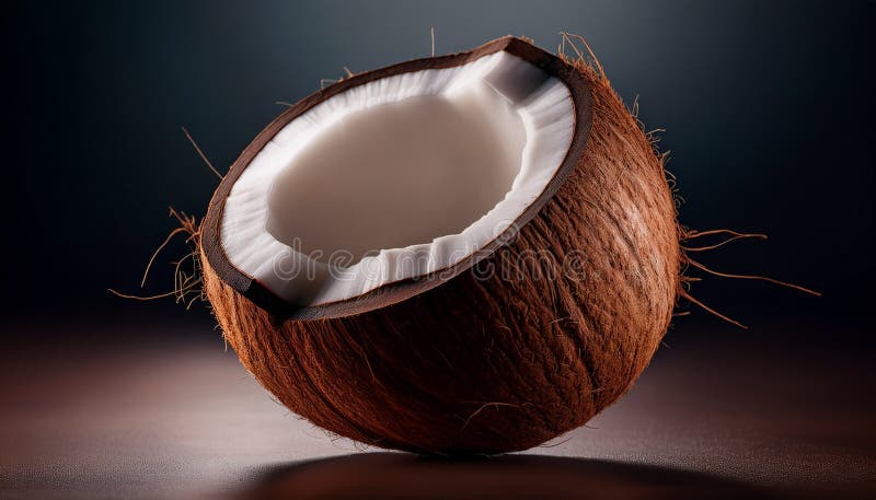 Aislamiento del coco saludable y fresco libre illustration