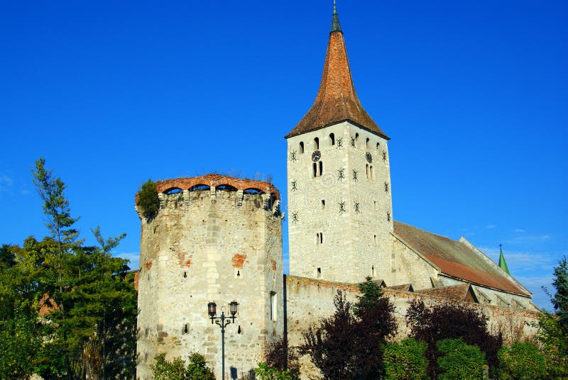 Aiud citadel in transylvania