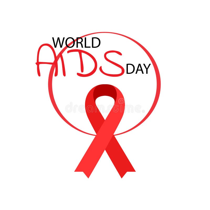 Aiuta il nastro di colore rosso di consapevolezza Concetto di Giornata mondiale contro l'AIDS Illustrazione illustrazione vettoriale Aiuta il nastro di colore rosso di consapevolezza Concetto di Giornata mondiale contro l'AIDS Illustrazione illustrazione vettoriale