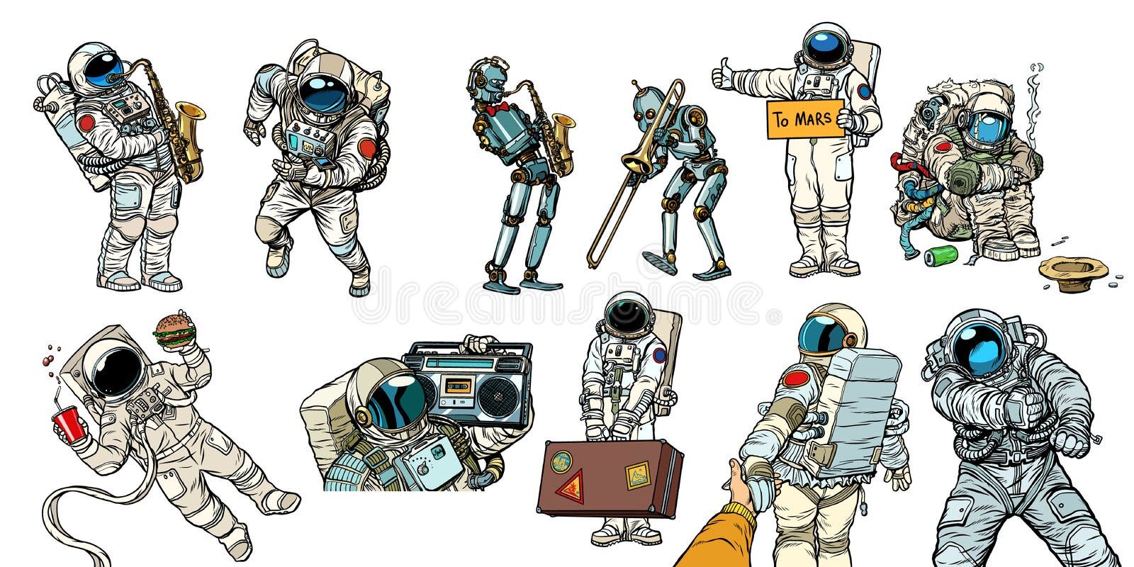 Este robô pode ser de tudo, de médico a astronauta