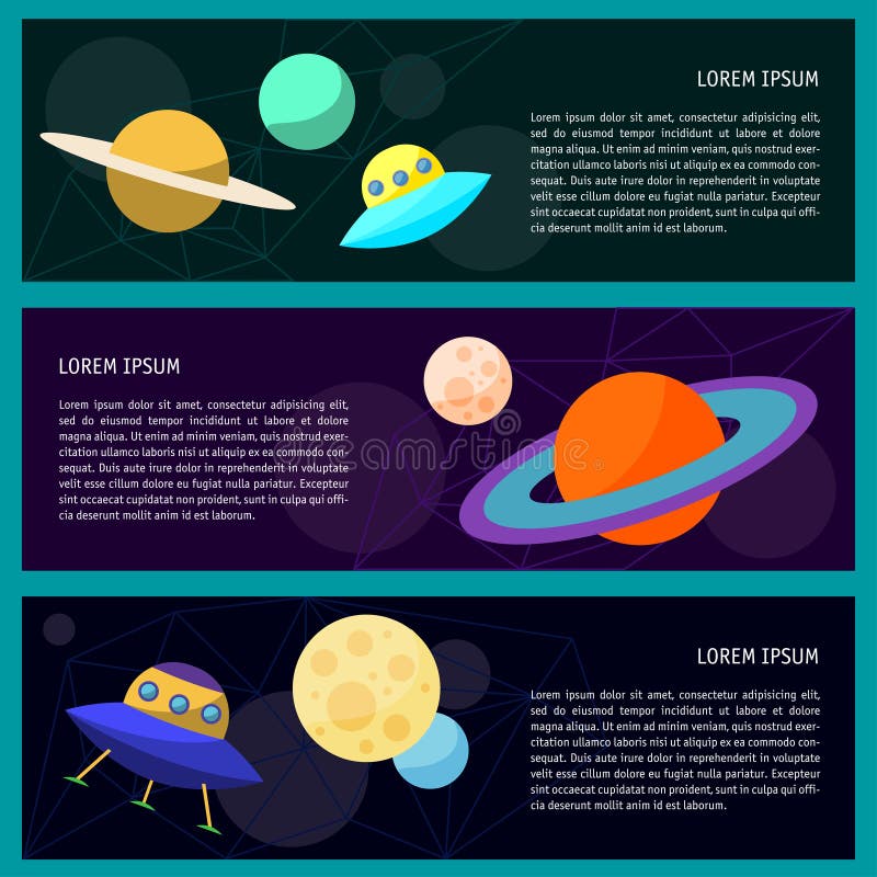 Ajuste com o UFO cósmico dos desenhos animados e os planetas engraçados no espaço aberto ilustração royalty free Ajuste com o UFO cósmico dos desenhos animados e os planetas engraçados no espaço aberto ilustração royalty free