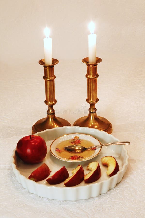 Ajuste de Rosh Hashanah foto de stock royalty free Ajuste de Rosh Hashanah foto de stock royalty free