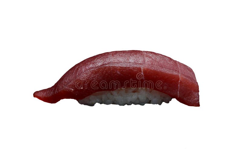 Akami sushi. Raw tuna and Japaneses rice, Japaneses food restaurant royalty free stock photo Akami sushi. Raw tuna and Japaneses rice, Japaneses food restaurant royalty free stock photo