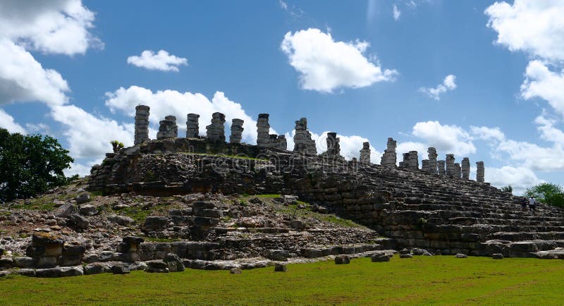 Ake mayan ruins Pyramide culture mexico Yucatan