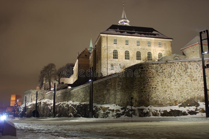 Akershus-Festung in Oslo, Norwegen lizenzfreies stockfoto Akershus-Festung in Oslo, Norwegen lizenzfreies stockfoto