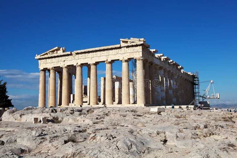 akropol parthenon athens Grecja obraz royalty free akropol parthenon athens Grecja obraz royalty free