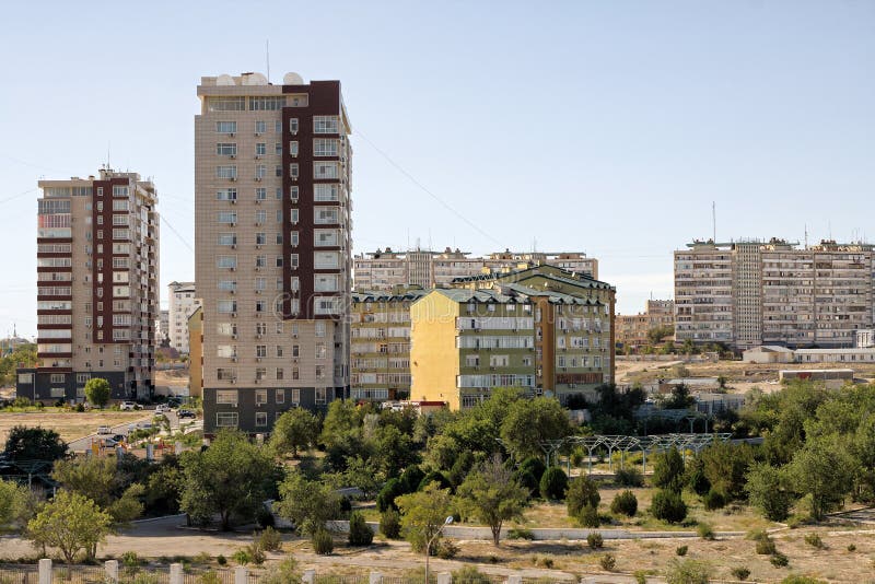 Aktau city.