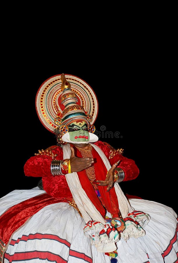 aktora tana kathakali tradional obraz stock aktora tana kathakali tradional obraz stock