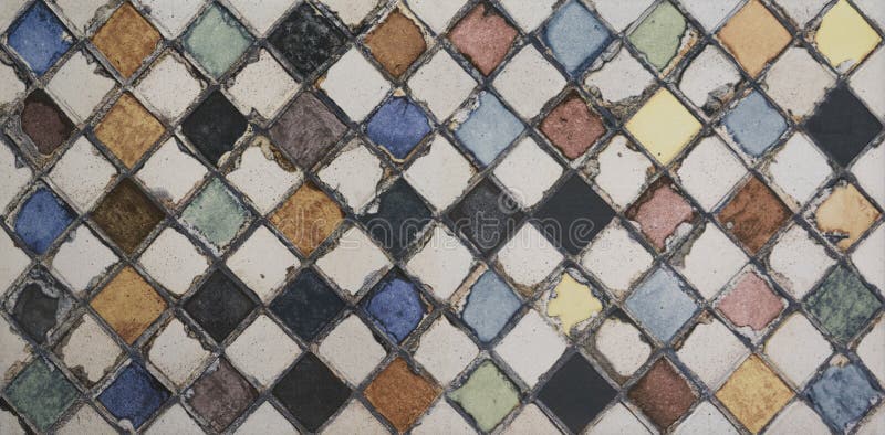 Akwareli mozaiki płytka
