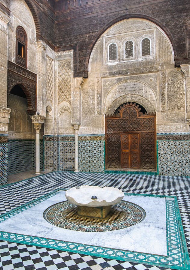 Al Attarine Madrasa a Fes, Marocco