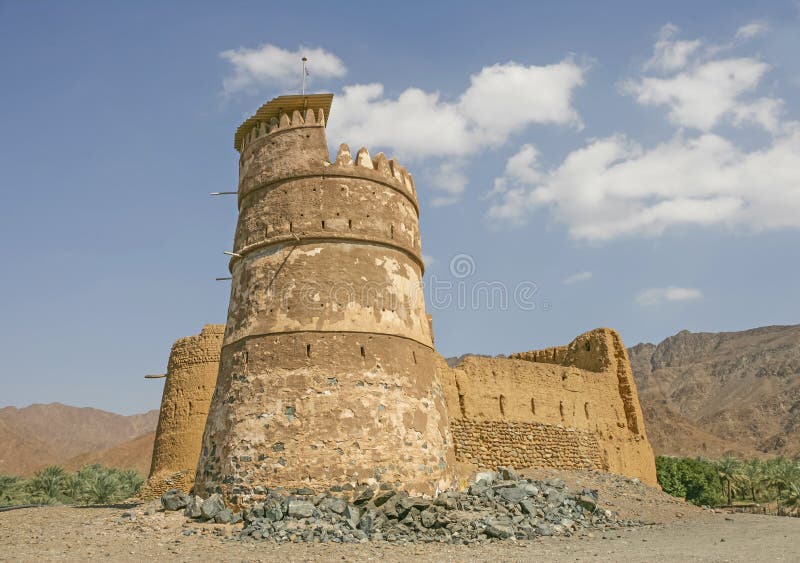 Al Bithnah Fort in Fujairah, UAE