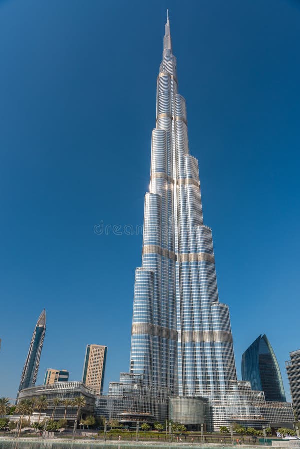Al Khalifa, el edificio más alto de Burj del mundo foto de archivo libre de regalías Al Khalifa, el edificio más alto de Burj del mundo foto de archivo libre de regalías