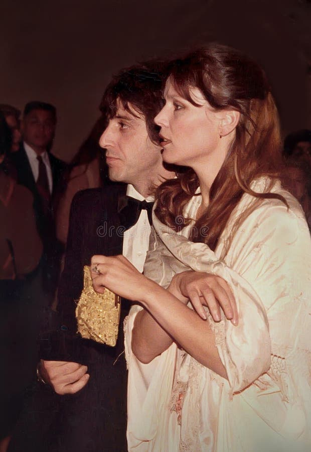 Al Pacino et Marthe Keller image éditorial. Image du couples - 112335545