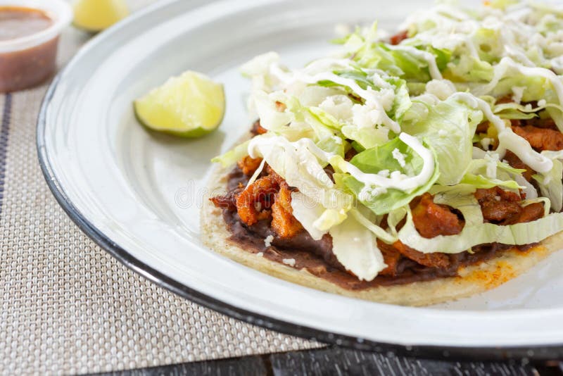 Al pastor tacos stock photo. Image of plate, food, pork 192734764