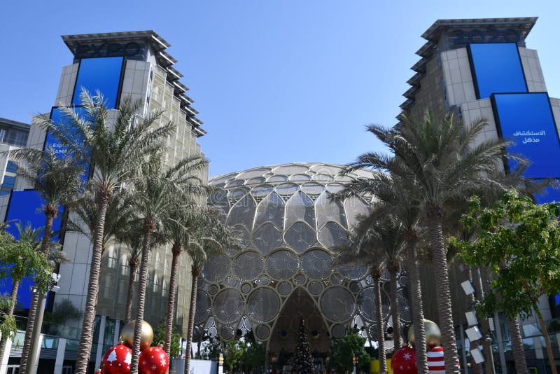 Al Wasl Plaza at Expo 2020 in Dubai, UAE Editorial Stock Photo Image