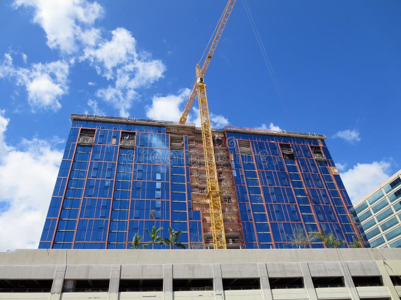 Ala Moana One Condo building under construction