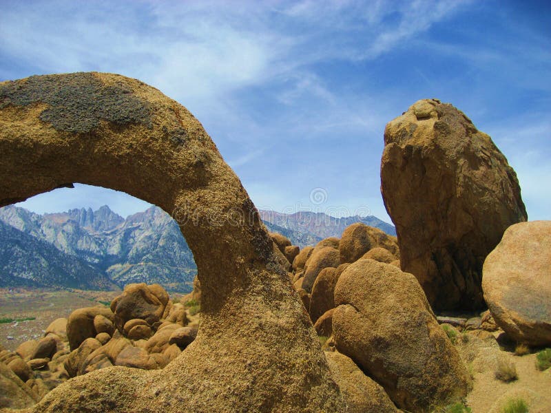 Alabama Hills Arch royalty free stock image Alabama Hills Arch royalty free stock image