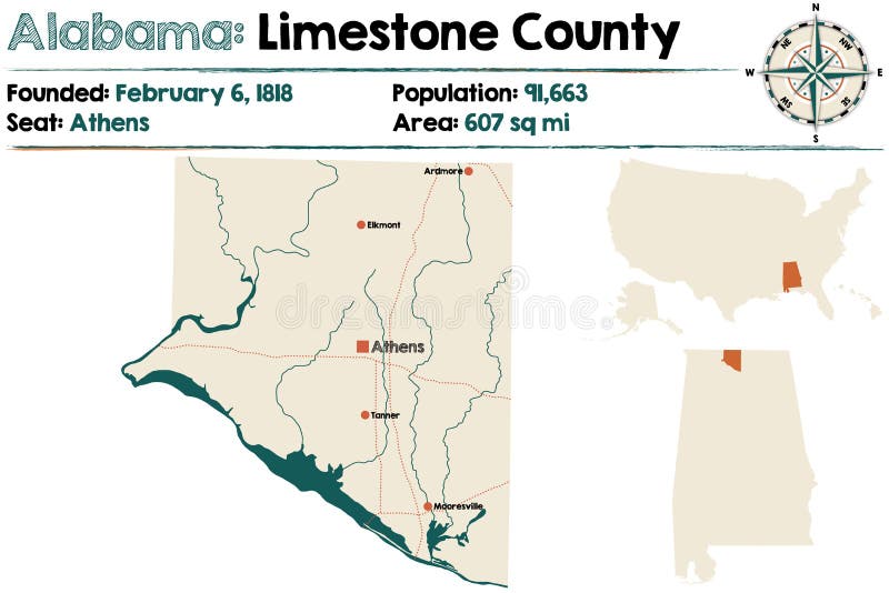 Limestone County, Alabama Counties in Alabama, United States of America