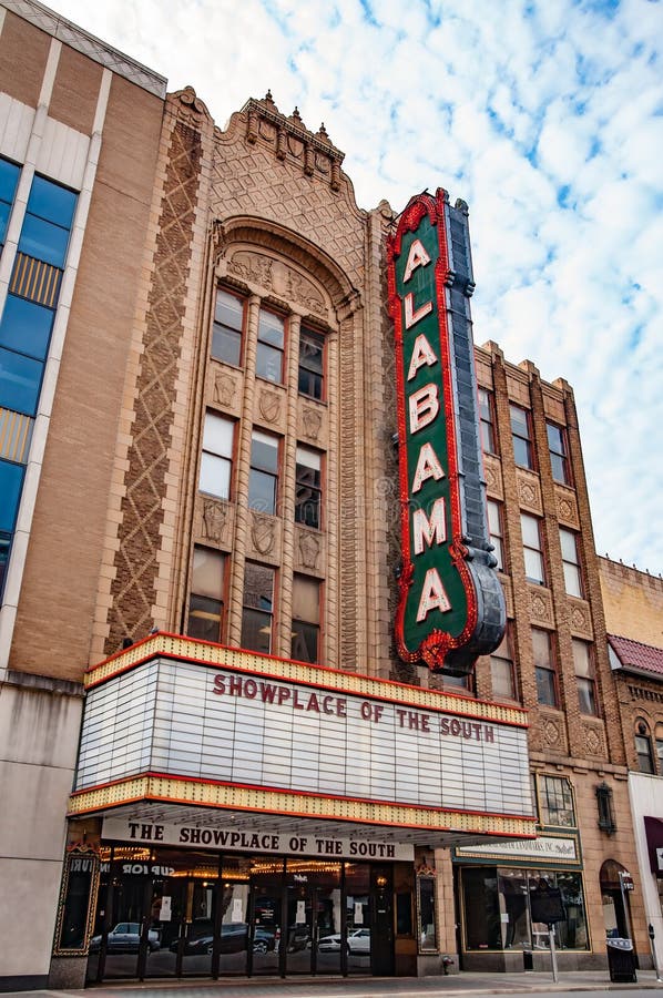 Alabama Theatre royalty free stock photos